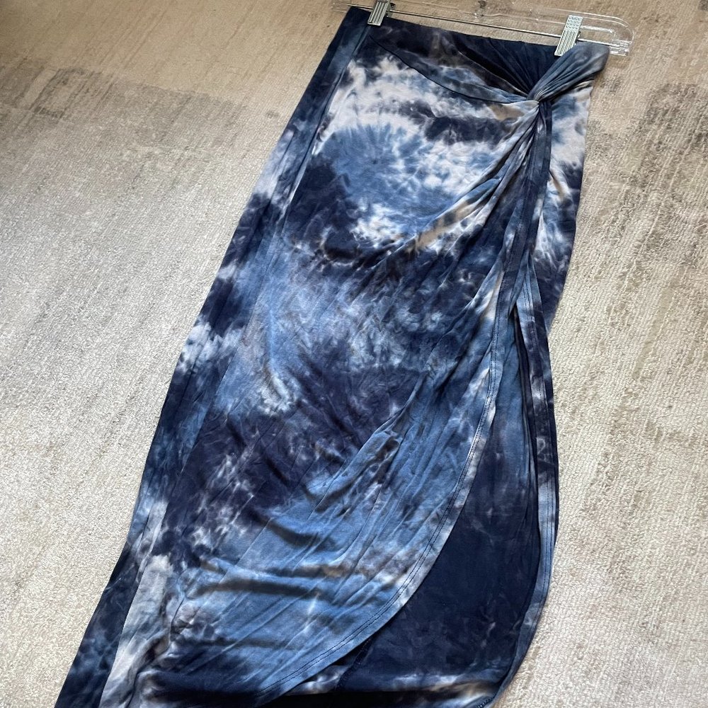 Blue Tie Dye Skirt